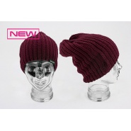 STICKY BAITS MAROON KNITTED BEANIE